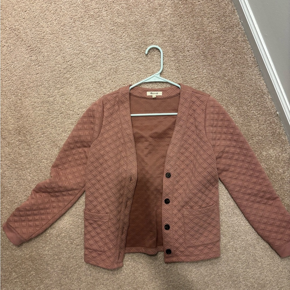 Madewell Quilted Women's cardigan
